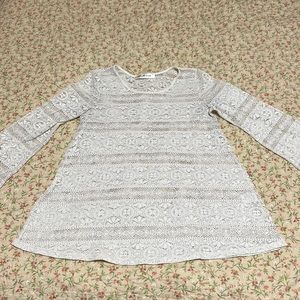 Bellezza lace long sleeve top